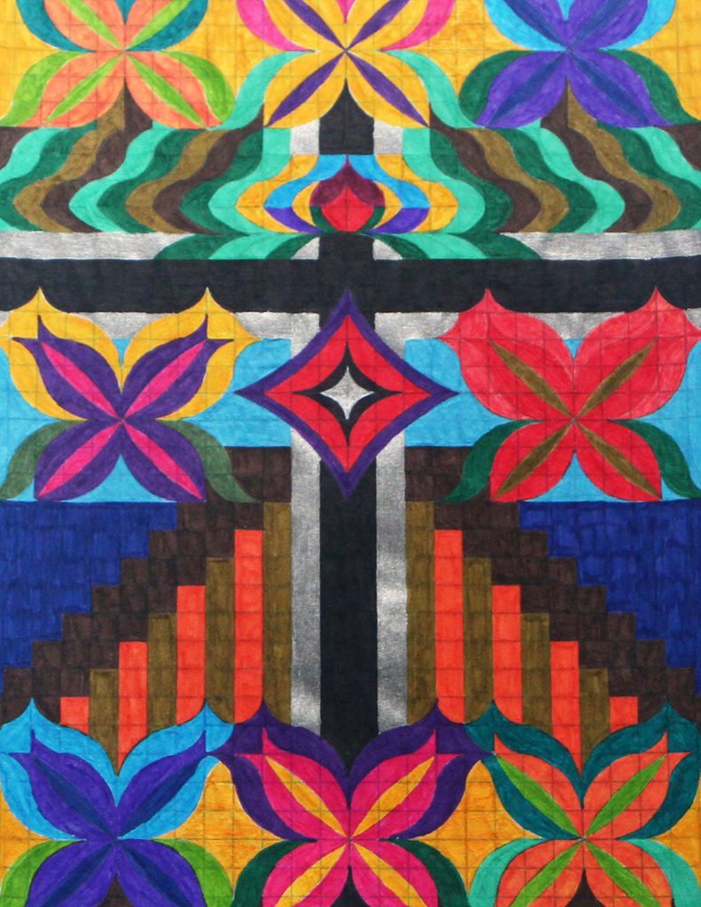 Floral Cross